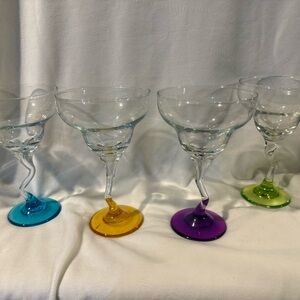 PartyLite - Fun in the Sun Margarita Glasses - P90318